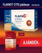  444456F  Flavin77 Cyto Jubileum szirup, 10x100 ml Ajndk Microbiome kapszula AZ AJNDK RTKE 24800 FT